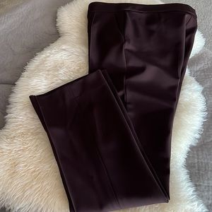 Valentino Women’s Dress Pants Size 10 Dark Chocolate